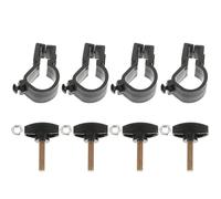 COOPHYA Boucles de Plateau de Chevalet en Métal et Abs Réglables, Accessoires de Chevalet Portables Pratiques pour Étudiants et Débutants en Classe ou Fêtes Artistiques