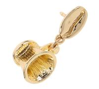 COOPHYA Broche à Thème Café en Alliage Or Minimaliste et Élégante pour Accessoires de Chapeaux et Vêtements, Souligne L'identité Professionnelle des Baristas Lors de Diverses Occasions