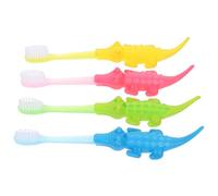 COOPHYA Brosses à Dents Couleur Aléatoire en Pp Lot de 8 Poils Souples Design Créatif et Adorable, Faciles à Transporter pour Garçon et Filles Nettoyage des Dents des 3