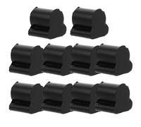 COOPHYA Butées en Caoutchouc 4 MM Lot de 10 pour Soupapes Rotatives de Cor Français et Trombone Accessoires d'Amortissement pour Musiciens Professionnels