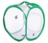 COOPHYA Cage à Insectes Cylindrique Pliable en Pvc pour Élevage Extérieur et Intérieur Moustiquaire de Jardin Multifonctionnelle