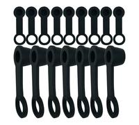 COOPHYA Capuchons en Caoutchouc Étanche pour Purgeurs de Freins 25 Pièces Bouchons Anti-poussière Universels Kit de Maintenance pour Vis de Purge Frein Moto et Voiture