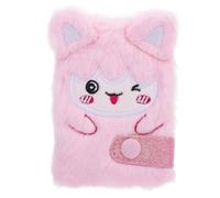 COOPHYA Carnet à Couverture en Peluche Mini Cahier Portable Adorable Surface Lisse pour Garçon et Filles et Adolescents Vie Quotidienne Voyages