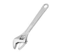 COOPHYA Clé à Industrielle et Poignée Ergonomique Argentée en Acier Carbone Mâchoire Extra Large pour Maintenance en Atelier et Plomberie