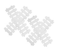 COOPHYA Clôture Enclos Tortue Terrestre Cabane Tortue Terrestre Exterieur Lot de 4Pcs en Plastique Robuste pour Enclos Extérieur Sécurisé