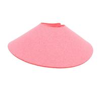 COOPHYA Collerette Conique Collier D'oiseau pour Perroquet en Cuir Microfibre Protège sans Gêner la Nourriture Rose Confortable et Élégant Qui N'irrite Pas la Peau
