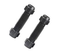 COOPHYA Connecteur de Pagaie en Plastique Noir 2pcs pour Bateau Gonflable, Facile à Assembler, Accessoire Kayak pour Navigation en Mer