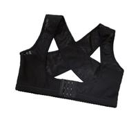 COOPHYA Correcteur de Posture Dorsal Noir Taille M, Ceinture Correctrice Ajustable pour Dos Voûté, Corset Lombaire pour Adulte et Élève, Soutien du Dos et Prévention de L’affaissement