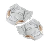 COOPHYA Culottes Réutilisables pour Incontinence Adultes Hommes et Femmes, Lot de 2 Culottes Urinaires Coton Taille L, Protection Anti-Fuites Adaptées aux Seniors pour Usage Quotidien