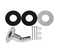 COOPHYA Échappement en Acier Inoxydable pour Chauffage Marin, Kit de Ventilation Joint, Résistant aux Fuites et Adapté aux Environnements Marins Argentés