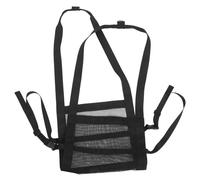 COOPHYA Écharpe de Pesée pour Animaux Harnais Ajustable pour Veaux Agneaux Chèvres Petits Animaux Robuste pour Peser Noir