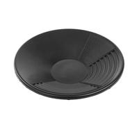 COOPHYA Équipement de Prospection aurifère avec Design à Trois riffles, batée Plastique Noire, matériel pour orpaillage en extérieur sur sentiers de randonnée