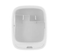 COOPHYA Étagère de Rangement Suspendue Murale Solution de Stockage Pratique en Plastique et Fer Design Simple et Fonctionnel pour Salle de Bain ou Bureau