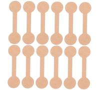 COOPHYA Étiquettes Adhésives Rondes en Papier Kraft 50 Mm 100 Pièces pour Marquage Bijoux Étiquettes de Prix Résistantes Décoloration Usage Bureau et Commerce