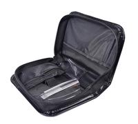 COOPHYA Étui de Rangement Portable pour Appareil de Mesure de Glycémie et de Pouls en PU Antichoc Noir Mallette de Transport Compacte pour Soins du Diabète et Voyages