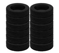 COOPHYA Housses de Roue en Silicone pour Valise Pivotante, Lot de 16 Pièces, Protection Renforcée et Silencieuse des Roues, pour Voyages de Loisirs