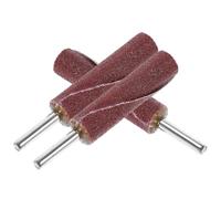 COOPHYA Kit de 3 Embouts de Tambour de Ponçage Cylindriques Manche 6 Mm, Papier Abrasif en Fer, Léger et Facile à Utiliser pour Projets de Bricolage sur Bois et Métal