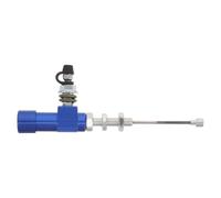 COOPHYA Kit D'embrayage Hydraulique Bleu en Alliage Pompe et Maître-cylindre, Compatible Dirt Bikes et Scooters, Inclus Support et Raccords pour Amateurs de Moto