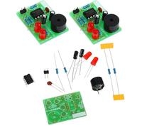COOPHYA Kit Électronique de Soudure DIY 3 Sets Carte Rf4 Verte, Pratique pour Apprendre la Soudure, Assemblage Facile, pour Hobbyistes et Projets Créatifs