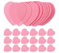 COOPHYA Lingettes pour Ongles en Coton Forme Cœur 200 Feuilles Surface Douce Facile à Transporter Boîte pour Manucure en Déplacement