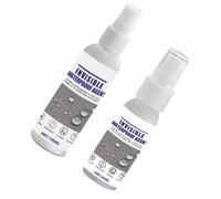 COOPHYA Lot de 2 Sprays Imperméables Transparents 300ml Copolymère Macromoléculaire pour Réparation de Toiture et Peinture Étanche Blanche Pratique