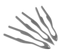 COOPHYA Lot de 3 Pointes pour Pyrograveur à Bois en Fer Argenté, Chauffage et Compact, pour Projets et Techniques de Pyrogravure