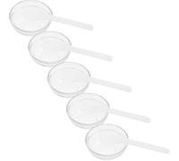 COOPHYA Lot de 5 Sets de Sets de Bols en Verre pour Masque Facial et Huiles Essentielles, Outil de Mélange Pratique et Élégant pour Soins du Visage à Domicile ou Salon