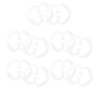 COOPHYA Lot de 50 Clips pour Bretelles de Soutien Invisibles et Antidérapants Clips en Plastique Transparent de 8 Accessoire pour Maintien et Croisement des Bretelles Usage Quotidien