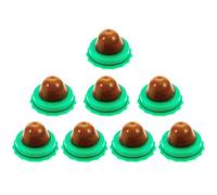 COOPHYA Lot de 8 Friandises pour Chaton à l'herbe à Chat Verte, Snack Facile à Transporter et Sûr, pour Chat Doux et Alimentation Saine
