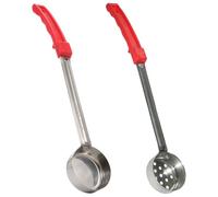 COOPHYA Louche à Pizza en Acier Inoxydable et Pp, Cuillère Doseuse 2pcs pour Contrôle des Portions Cuisine et Usage Quotidien