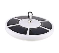 COOPHYA Lumière Solaire pour LED de Poteau de Extérieur pour Jardin Camping Patio