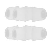 COOPHYA Manchons de Bec en Silicone Blanc pour Théière, 8 Pièces, Résistants Chaleur et Protecteurs, Adaptés Cuisine, Protège-becs Anti-poussière et Anti-fuite