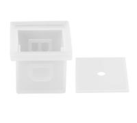 COOPHYA Moule à Dés en Silicone Fabrication de Bijoux Blanc Pratique et Unique pour Loisirs Créatifs et L'artisanat