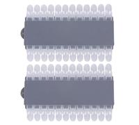 COOPHYA Nuancier de Vernis à Ongles Détachable Panneau D'affichage Facile à Utiliser 2pcs en Plastique pour Salon et Boutique pour Manucure DIY