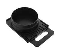 COOPHYA Orifice De Drainage D’Eau Agricole en Plastique 15 Cm pour Irrigation Et Gestion Solide des Eaux, Sortie De Drainage Flexible pour Canaux De Champs Et Irrigation