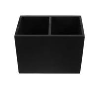 COOPHYA Ouvre-bouteille Accessoire Multifonction Rangement Mural en Bois Foncé Style Rustique Vintage Matériel D'installation pour Capsules pour Bar Cuisine
