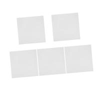 COOPHYA Panneaux Acoustiques Isolation Sonore en Feutre Blanc Lot de 5 Facile à Installer Design Simple et Moderne pour Studio Musique ou Ktv