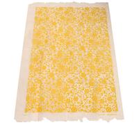 COOPHYA Papier Transfert pour Céramique Jaune, Décalcomanie sous Glaçure Facile à Découper, pour Poterie en Terre Glaise et Bricolage DIY à Haute Température