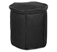 COOPHYA Paquet de Rangement Accordéon Portable Hexagonal Noir, Étui à Fermeture Éclair, Conteneur Accordéon Pratique pour Protection D’instrument, Accessoire Solide pour Couleur Aléatoire