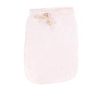 COOPHYA Paquet Filtrant en Lin Beige Réutilisable 20x30 Cm, Passoire Fine sans Odeur, Facile à Ouvrir et Fermer pour Filtrer Café, Soja et Jus Maison