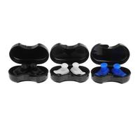 COOPHYA Petit Format Étanches en Silicone 3 Paires de Bouchons D'oreilles pour Natation Adulte Accessoires pour Sports Nautiques et Piscine