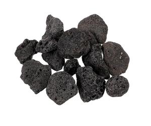 COOPHYA Pierre Naturelle Noire 1 Pack de Pierres Décoratives Décor Sécuritaire pour Poissons Aquatiques, Améliore l'environnement de Vie pour Aquarium et Fontaines