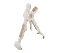 COOPHYA Pince Antidérapante Cuisine Résistante Chaleur Beige en Silicone et Réutilisable Facile à Nettoyer pour Four et Micro-ondes