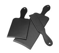 COOPHYA Planche à Mèches pour Cheveux 3 Pièces Poignée Ergonomique en Abs pour Coloration Précise Lors Teinture et Balayage des Cheveux Noirs