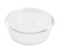 COOPHYA Plat à tarte en verre 620 ml pour four et friteuse à air chaud - Plat rond de 15 cm (5,9 pouces) pour desserts, riz au fromage, fruits, tartes aux myrtilles et salades - Résistant au froid