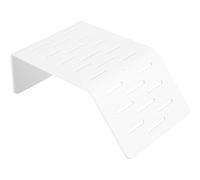 COOPHYA Plateforme Stable en Plastique Blanc pour Tortues et Reptiles, Favorisant Le Métabolisme, comme Décor pour Terrarium et Plateforme de Repos
