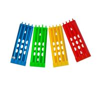 COOPHYA Porte-bagues pour Pigeons Support De des Bagues en Plastique Solide Lot De 4 Pièces Accessoire pour Pigeons Voyageurs Organisateur pour d'oiseaux
