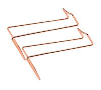 COOPHYA Porte-Bouteilles de Vin en Doré Support à Vin Décoratif 2Pcs Petit Modèle en Rose Gold Pratique Cuisine et Bar