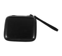 COOPHYA Porte-médiator Étui à Médiators Élégant et Portable en Cuir PU Noir Grosse Capacité pour Organiser Facilement Vos Médiators de Guitare Acoustique