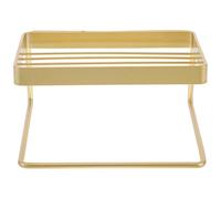 COOPHYA Porte-Savonnette Acier Inoxydable Égouttage Automatique 11.80X10.80X6.50Cm Support Savonnette et Distributeur Éponge pour Salle de Bain et Évier